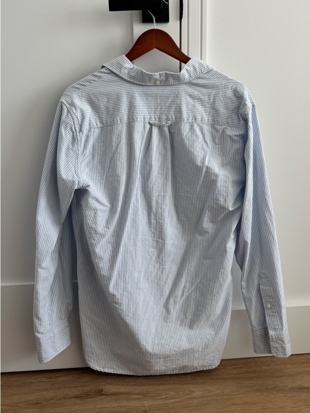 Brandy Melville Oversized Striped Button Up Shirt - Picture 2 of 3